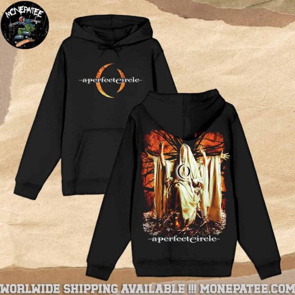 A Perfect Circle Collaboration Merchandise 2025 Pull Over Hoodie Shirt