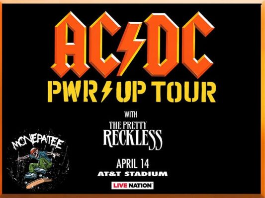 ACDC Tour 2025 Monday 14 April 2025 Dallas AT&T Stadium