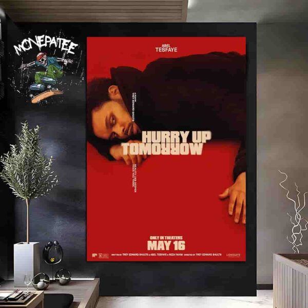 Abel Tesfaye As The Weeknd Character Posters For Hurry Up Tomorrow Movie In Theaters May 16 2025 Home Decor Poster Canvas