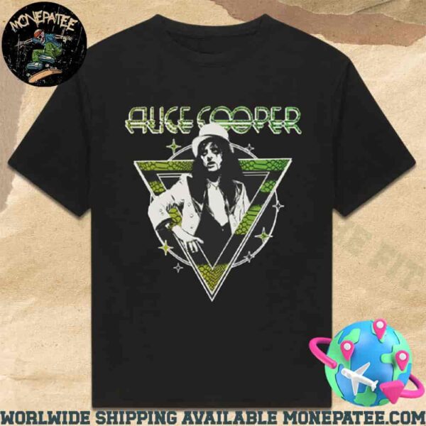 Alice Cooper Welcome To My Nightmare 50th Anniversary Top Hat Unisex T-Shirt