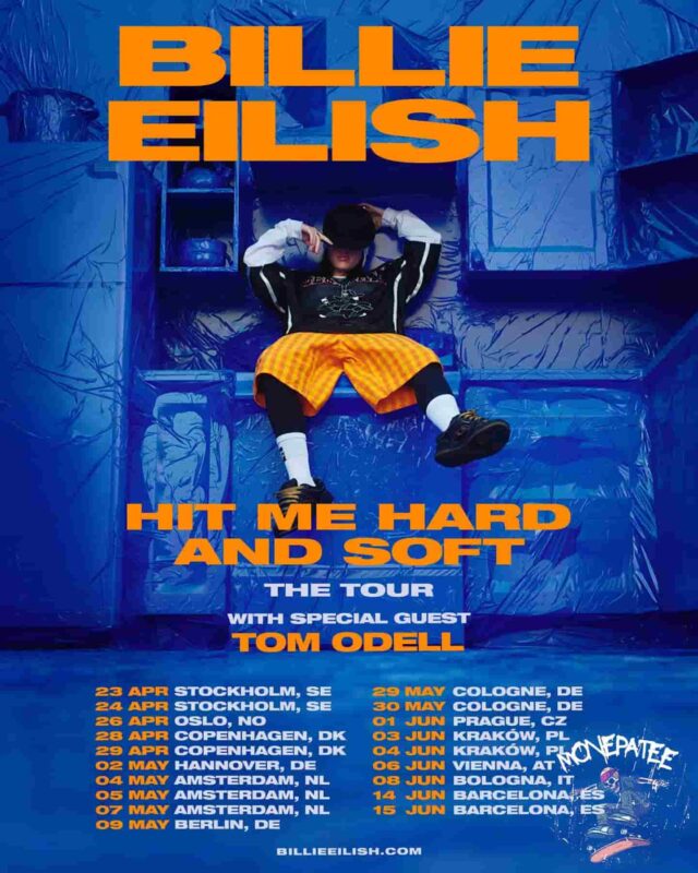 Billie Eilish Hit Me Hard and Soft Tour 2025 Dates, Tickets