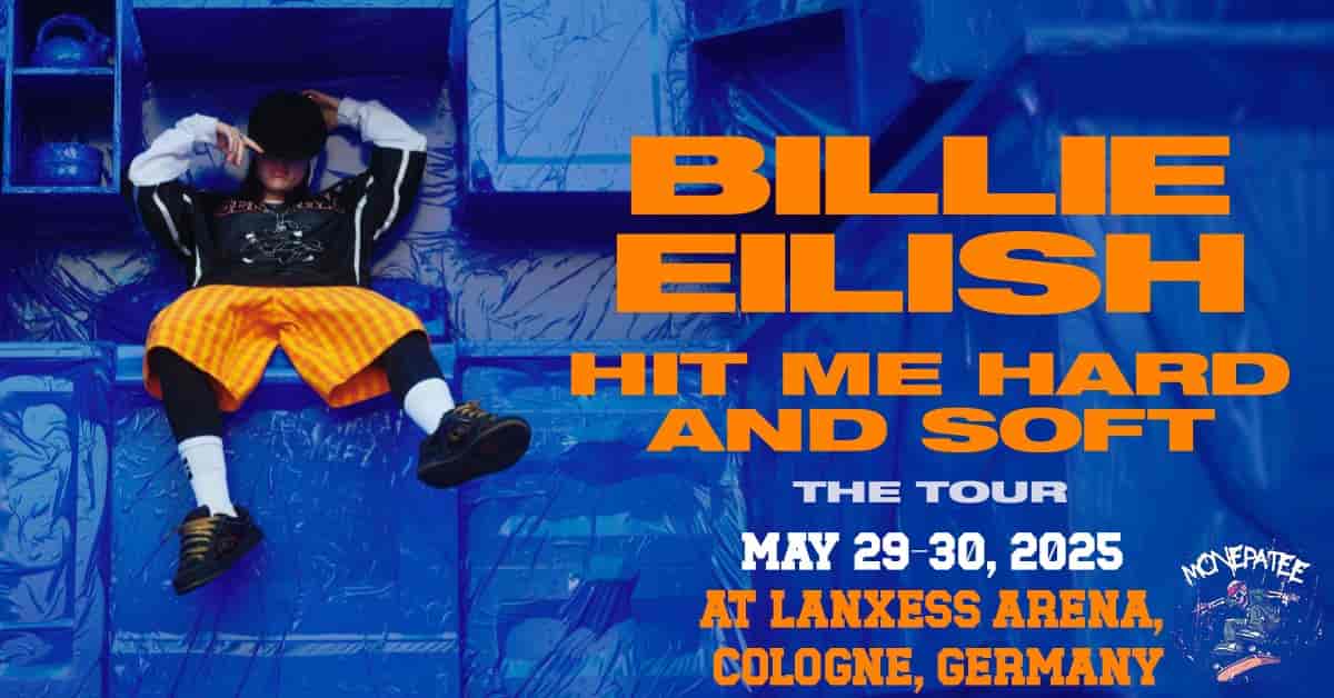 Billie Eilish Hit Me Hard and Soft Tour May 29 30, 2025 at Lanxess Arena, Cologne, Germany