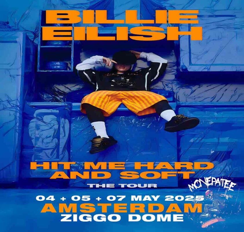 Billie Eilish Hit Me Hard and Soft Tour May 4, 5, 7, 2025 – Ziggo Dome, Amsterdam