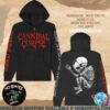 Cannibal Corpse Merchandise 2025 Butchered At Birh All Over Print Zip Up Hoodie Shirt