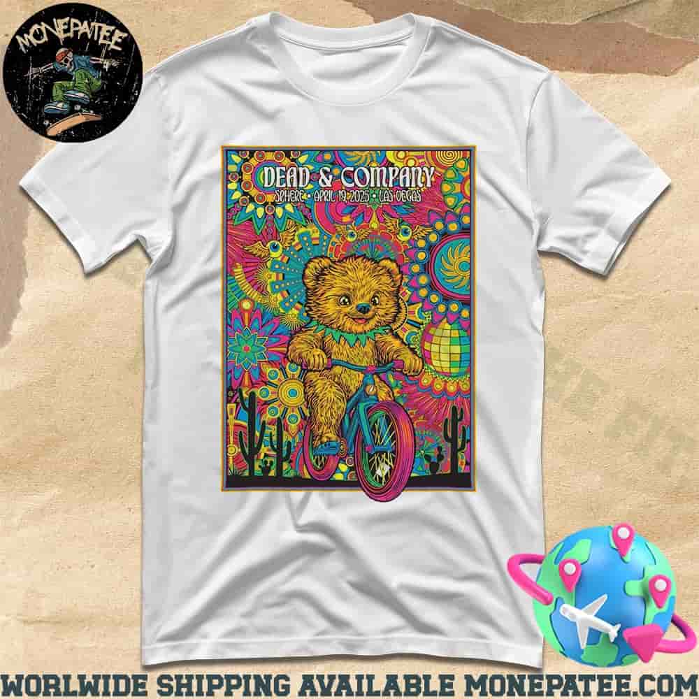 Dead And Company At Sphere April 19 2025 In Las Vegas Unisex T-Shirt Dead And Company At Sphere April 19 2025 In Las Vegas Unisex T-Shirt