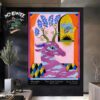 Khruangbin Merchandise Poster For Charleston Sc At Firefly Distillery On April 15 2025 Poster Canvas