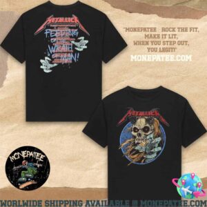 Metallica M72 North American Tour 2024 Dates List Merchandise Two Sides Unisex T-Shirt