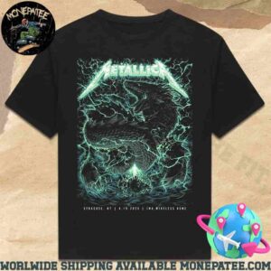 Metallica M72 Syracuse NY US World Tour On April 19th 2025 At JMA Wireless Dome Unisex T-Shirt