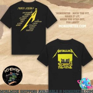 Metallica M72 World Tour North America 2023-2024 Two Sides Unisex T-Shirt