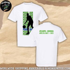 Pearl Jam Atlanta Georgia Event Dribbler On April 29 And May 1 2025 Merchandise T-Shirt
