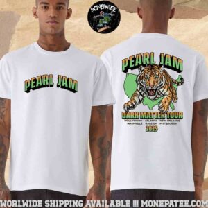 Pearl Jam Dark Matter World Tour 2025 Tiger Gifts For Kid Unisex T-Shirt