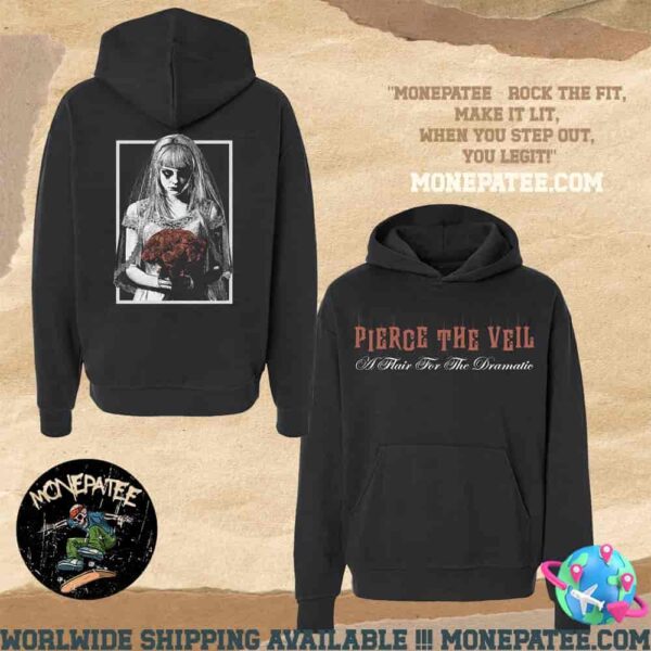 Pierce The Veil A Flair For The Dramatic Bride Pull Over Hoodie