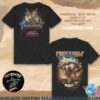 Powerwolf Summer Of The Wicked 02 08 2025 Rasnov Rockstad Extreme Fest 2025 Two Side Merchandise Unisex T-Shirt