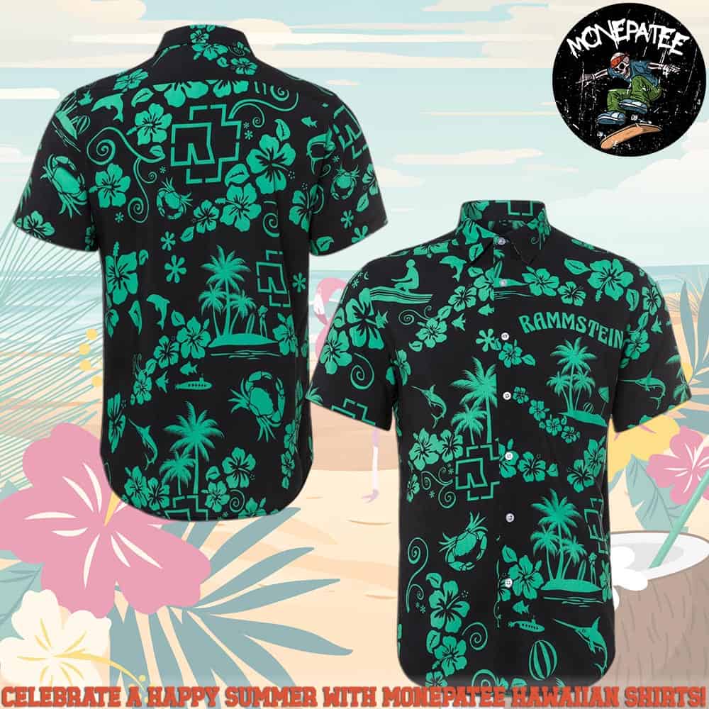 Ramstein Mein Land Summer 2025 Hawaiian Shirt And Beach Short Ramstein Mein Land Summer 2025 Hawaiian Shirt And Beach Short