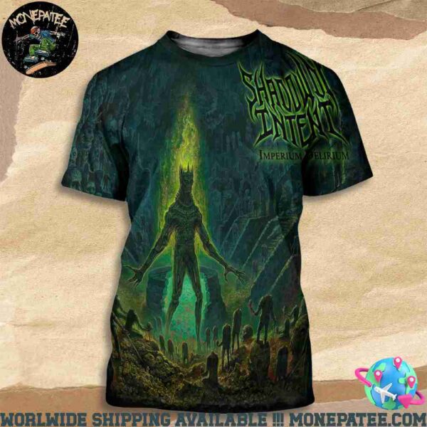 Shadow Of Intent 5th Studio Album Imperium Delirium Coming Out On June 27th 2025 All Over Print T-Shirt