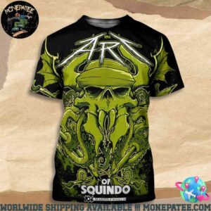 The Art of Squindo 104 Seasons Of Metallica Art Toronto April 25 2025 All Over Print Shirt