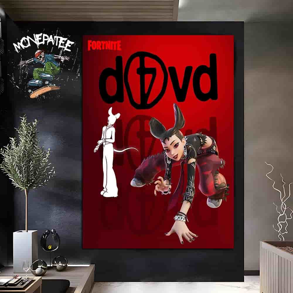 The d4vd Locker Bundle Fortnite Home Decor Poster Canvas The d4vd Locker Bundle Fortnite Home Decor Poster Canvas