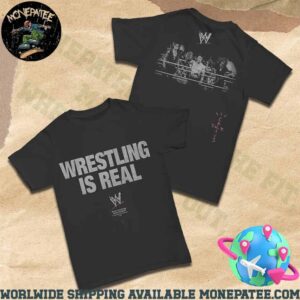 Travis Scott X WWE Wrestlemania 41 Wrestling Is Real The Rock And John Cena Two Sides Merchandise T-Shirt