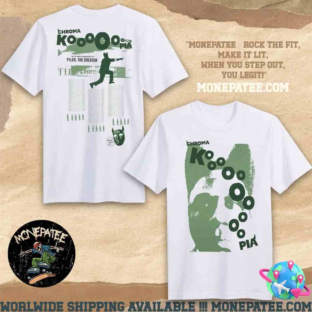 Tyler The Creator Chromakopia World Tour Dates 2025 Two Sides Merchandise Unisex T-Shirt Tyler The Creator Chromakopia World Tour Dates 2025 Two Sides Merchandise Unisex T-Shirt