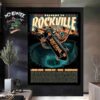 Welcome To Rockville May 15-18 2025 Daytona International Speedway Daytona Beach Florida Line Up Home Decor Poster Canvas