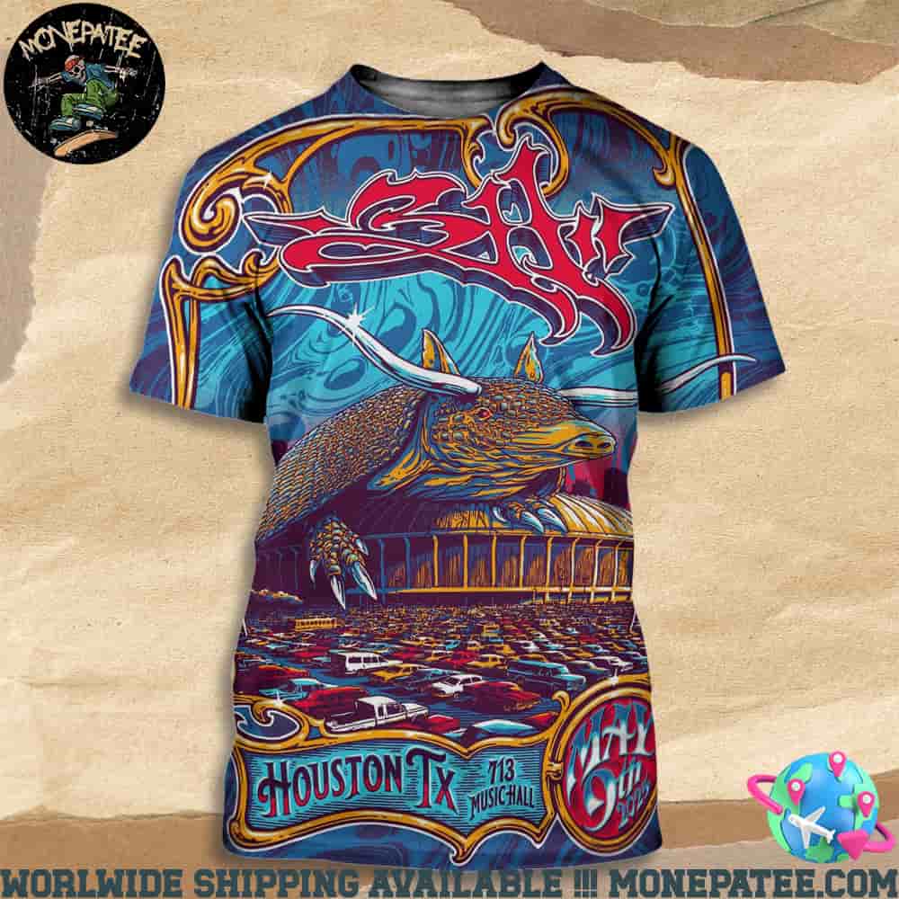 311 Band In Houston TX At 713 Music Hall Spring Tour May 2025 All Over Print Shirt 311 Band In Houston TX At 713 Music Hall Spring Tour May 2025 All Over Print Shirt
