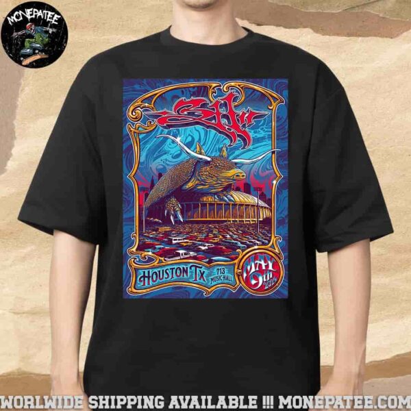 311 Band In Houston TX At 713 Music Hall Spring Tour May 2025 T-Shirt