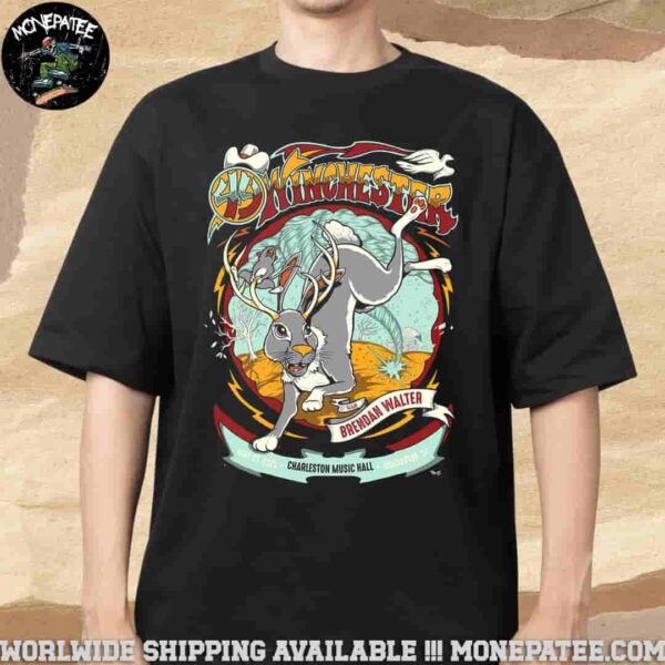 49 Winchester On May 23 2025 In Charleston Sc At Charleston Music Hall Merchandise T-Shirt