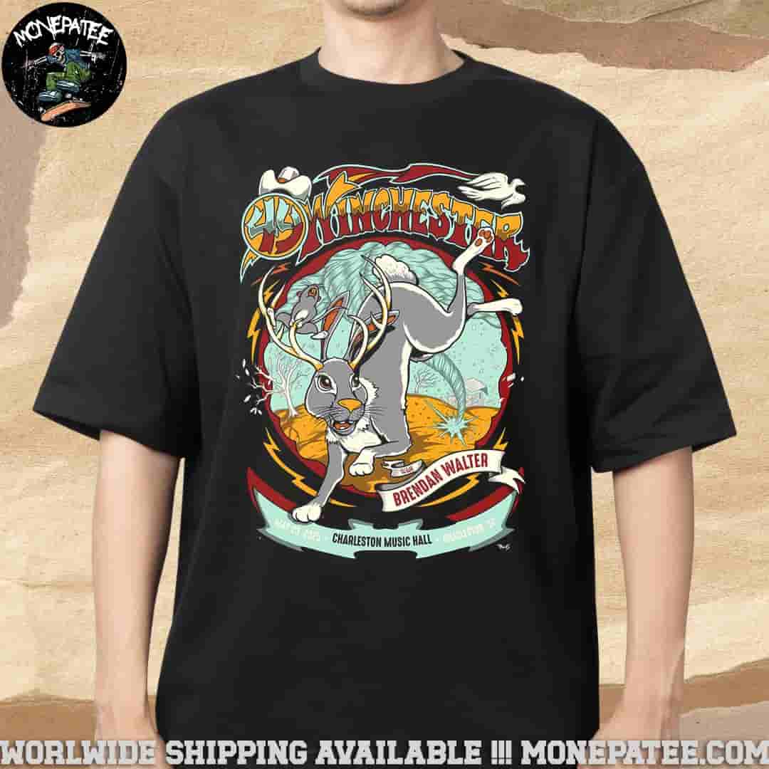 49 Winchester On May 23 2025 In Charleston Sc At Charleston Music Hall Merchandise T-Shirt 49 Winchester On May 23 2025 In Charleston Sc At Charleston Music Hall Merchandise T-Shirt