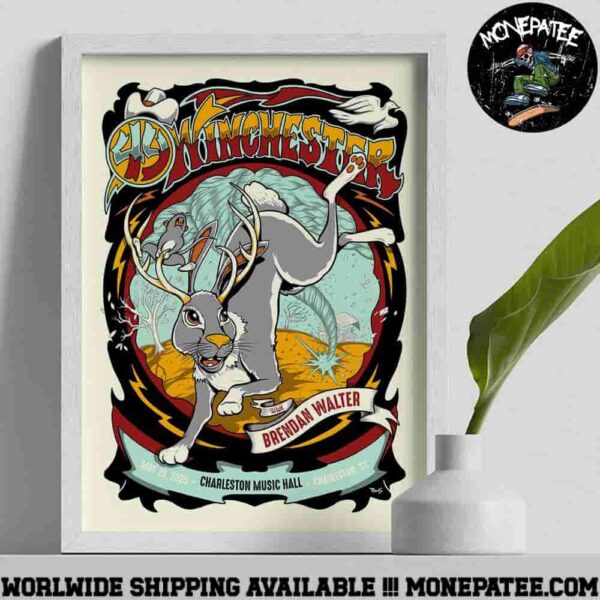 49 Winchester On May 23 2025 In Charleston Sc At Charleston Music Hall Poster Canvas