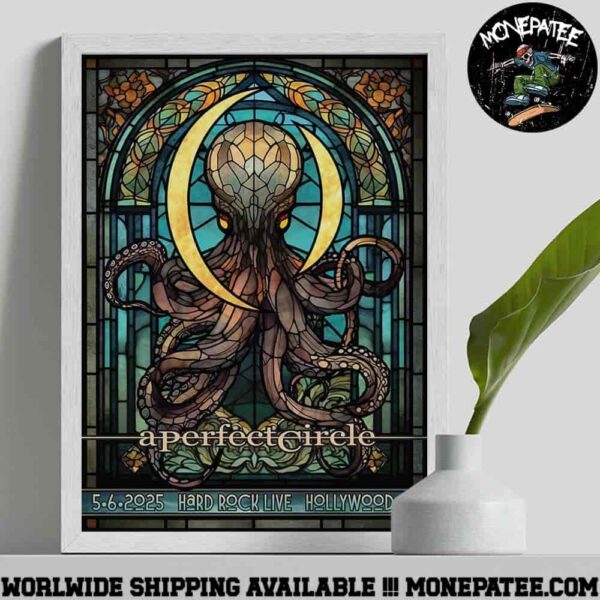 A Perfect Circle Sessanta V2.0 Hollywood Florida Hard Rock Live At The Seminole Hard Rock Hotel And Casino May 6 2025 Poster