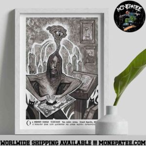 A Perfect Circle Sessanta V2.0 Poster For Show In Grand Rapids MI At Van Andel Arena On May 28th 2025 Decorative Poster Canvas