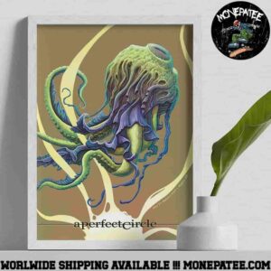 A Perfect Circle Sessanta V2.0 Rogers AR On Friday May 2nd At Walmart AMP Home Decor Poster Canvas