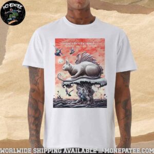 A Perfect Circle Sessanta V2.0 Poster In Toronto On On May 22 2025 At Budweiser Stage Merchandise Unisex T-Shirt