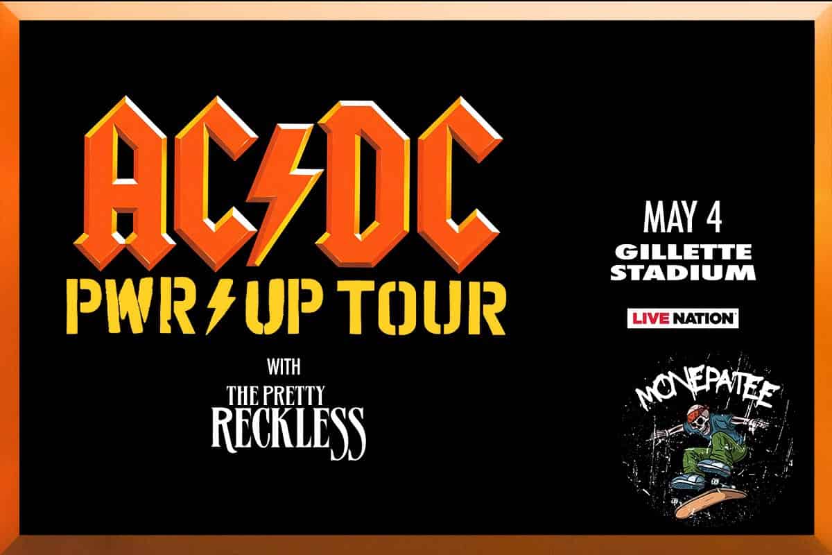 AC DC Foxborough, MA PWR Up Tour May 4 2025 At Gillette Stadium