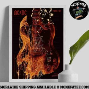 ACDC PWR UP Tour In Pittsburgh At Acrisure Stadium On May 8 2025 Poster