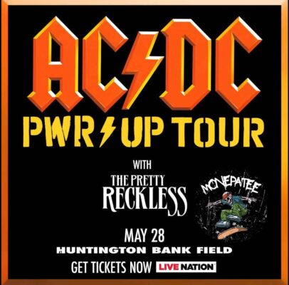 ACDC Power Up Tour 2025 Kicks Off in Cleveland – A Night of Thunder on May 28 at Huntington Bank Field