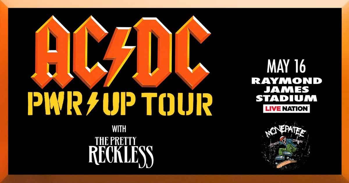 ACDC Tampa 2025 Concert Power Up Tour