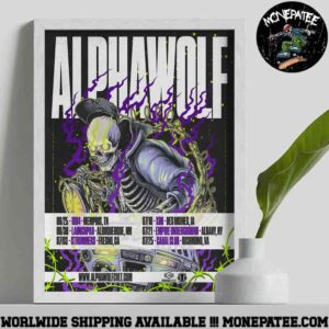 Alpha Wolf Summer Of Loud Festival Dates List 2025 Decorative Poster Canvas