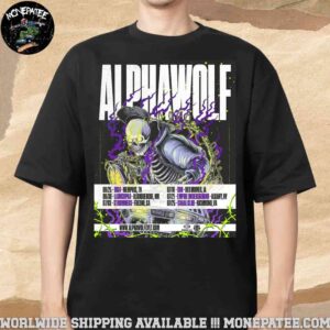 Alpha Wolf Summer Of Loud Festival Dates List 2025 Merchandise T-Shirt