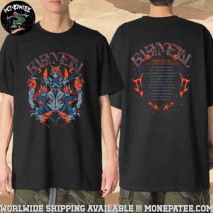 BABYMETAL UK-Europe Arena Tour 2025 123 Thunder Mechandise  Unisex T-Shirt