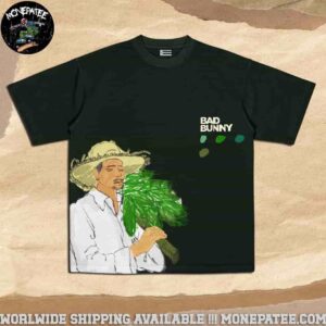 Bad Bunny DeBI TiRAR MaS FOToS World Tour 2025-2026 El Jibaro Merchandise T-Shirt
