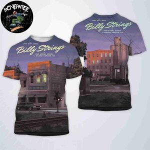 Billy Strings Poster In Grand Rapids MI At Van Andel Arena On May 30-31th 2025 All Over Print Shirt