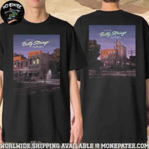 Billy Strings Poster In Grand Rapids MI At Van Andel Arena On May 30-31th 2025 Two Sides Unisex T-Shirt