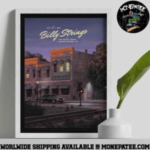 Billy Strings Poster In Grand Rapids MI At Van Andel Arena On May 30th 2025 Decorative Poster Canvas