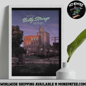 Billy Strings Poster In Grand Rapids MI At Van Andel Arena On May 31th 2025 Decorative Poster Canvas