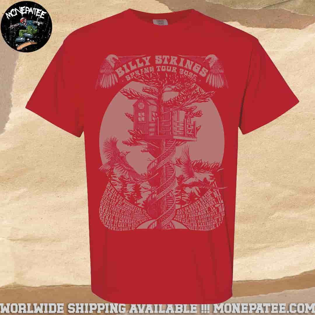 Billy Strings Spring Tour Dates May 2025 Simon Berndt Merchandise Unisex T-Shirt Billy Strings Spring Tour Dates May 2025 Simon Berndt Merchandise Unisex T-Shirt