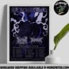 Origami Angel Tour Dates June 2025 Home Decor Poster Canvas