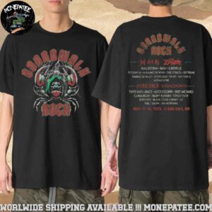 Boardwalk Rock Festival 2025 Crab Lineup At Ocean City MD On May 17-18 Merchandise Unisex T-Shirt