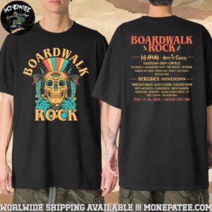 Boardwalk Rock Festival 2025 Skull Lineup At Ocean City MD On May 17-18 Merchandise Unisex T-Shirt