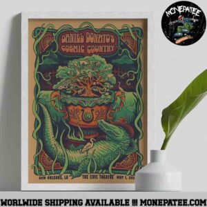 Jason Isbell And The 400 Unit Denver CO At Mission Ball Room On May 1 2 2025 Home Decor Poster Canvas